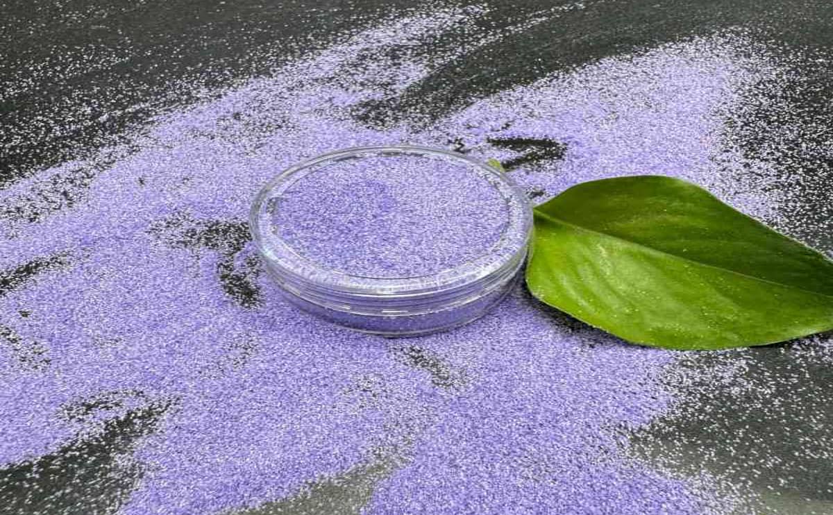 PLA biodegradable glitter for makeup