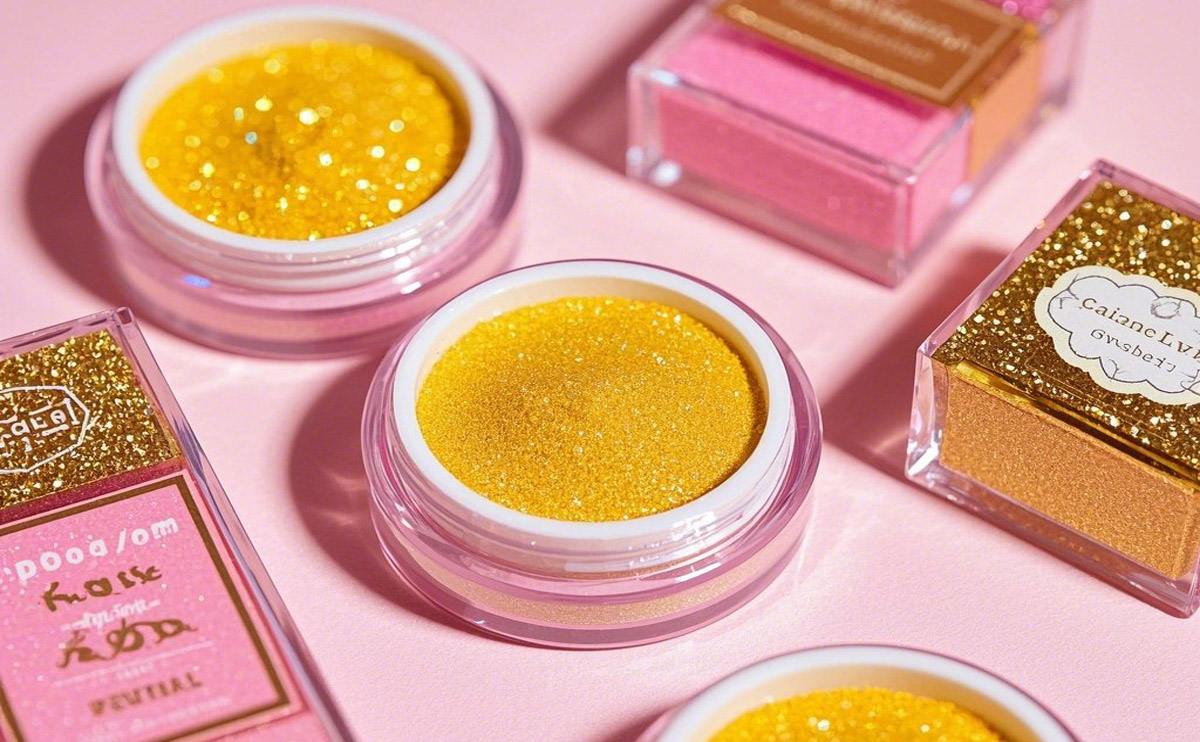 biodegradable cosmetics glitter powder