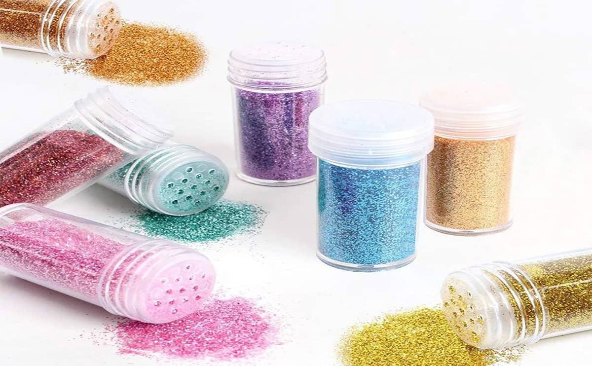 colorful glitter powder factory