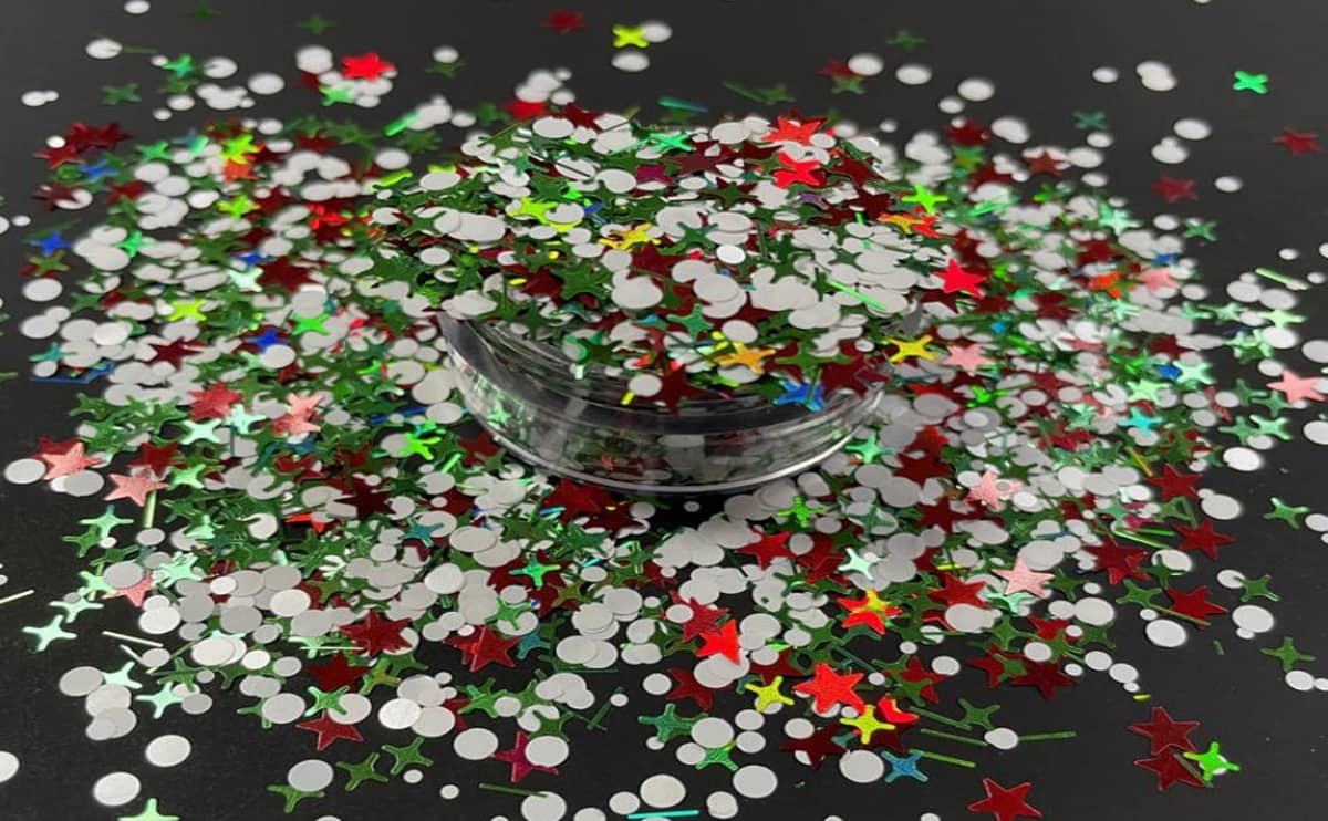 christmas craft glitter bulk