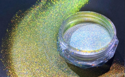 high shine metallic shiny effect glitter powder