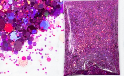 premium glitter decoration enhances