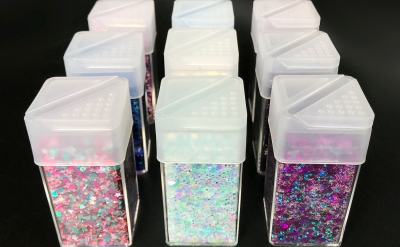 premium glitter shaker bottles