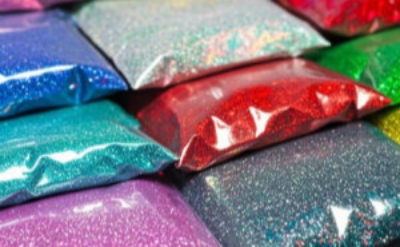 vibrant custom glitter