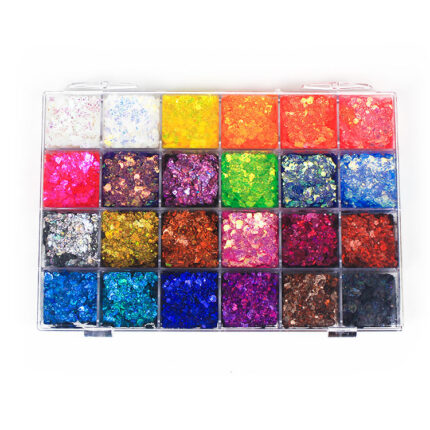 custom color polyester chunky glitter main image