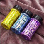 color glitter powder supplier bottle packaging
