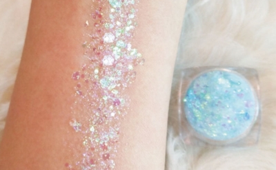 customized color bulk glitter usage diagram