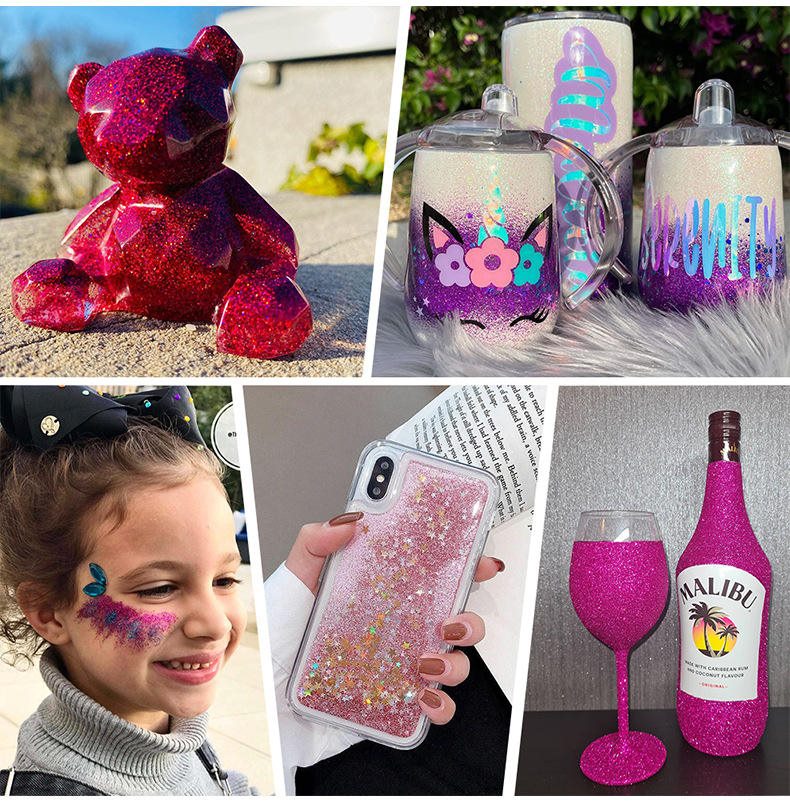 holiday glitter for ornaments use cases