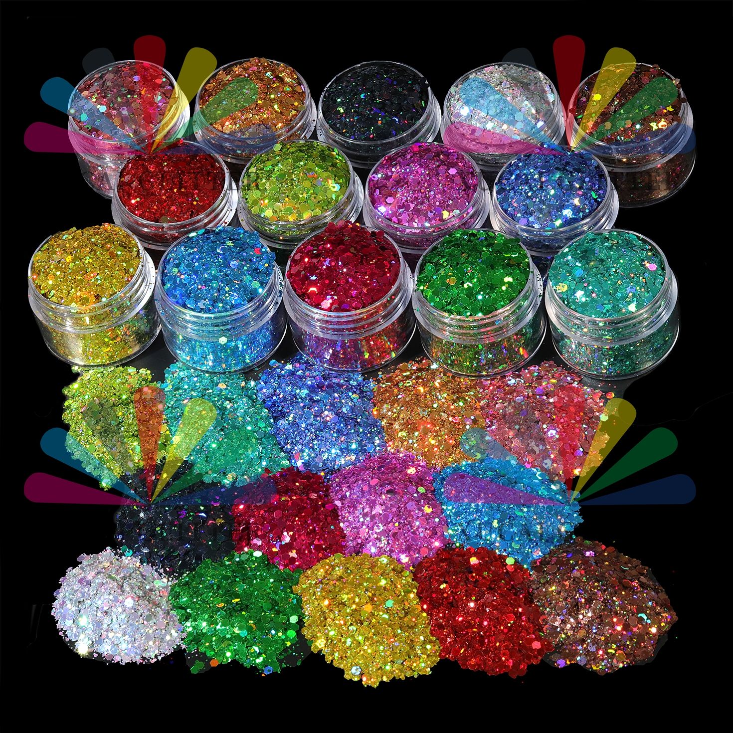 sparkling crafts glitter powder main image sparkling crafts glitter powder main image