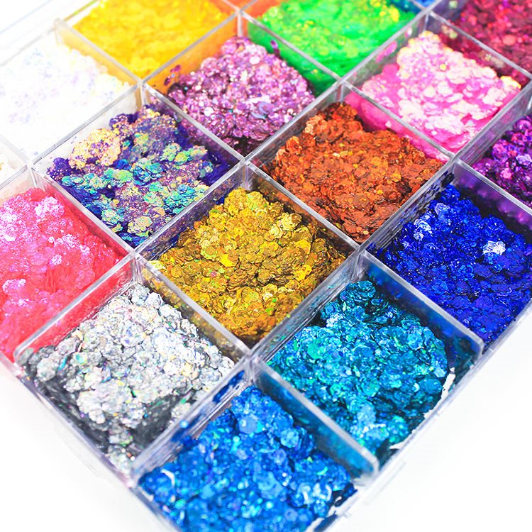 glitter for theatrical stage paint color options