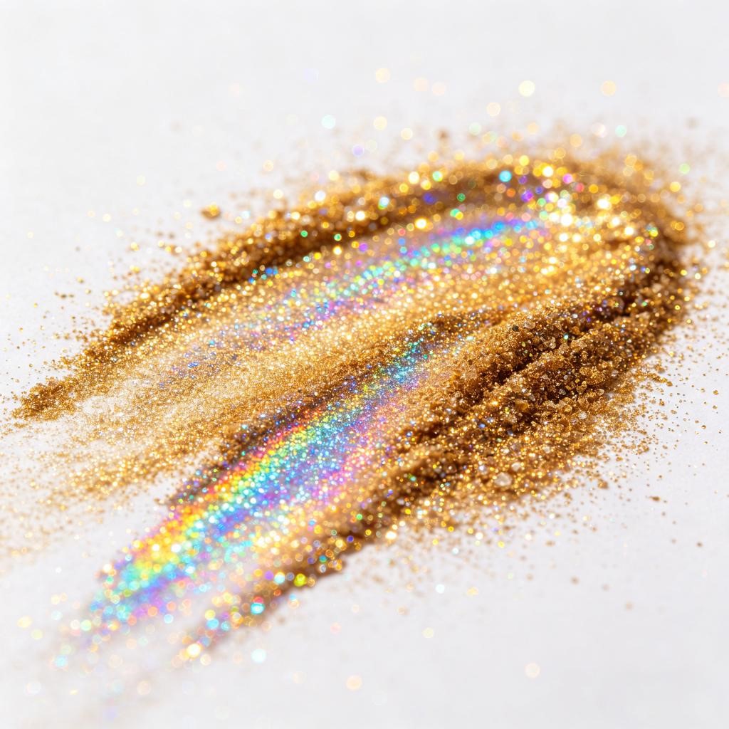 golden pet glitter for ornaments mian image