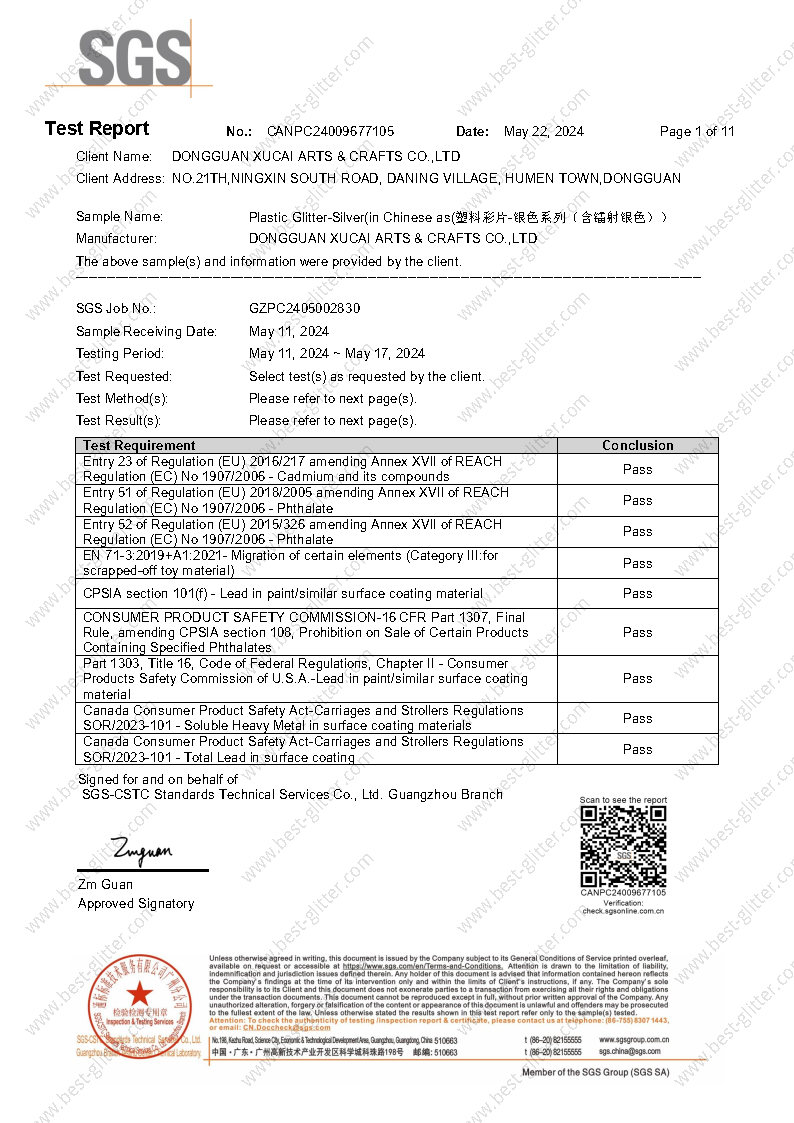 银色（含镭射银色）英文SGS_Page1