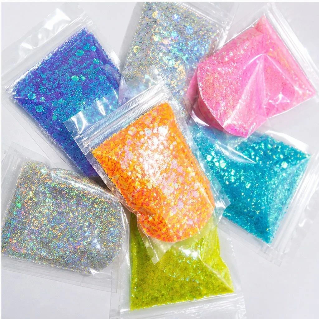 Chunky hexagon mix · 50g / 2oz bag