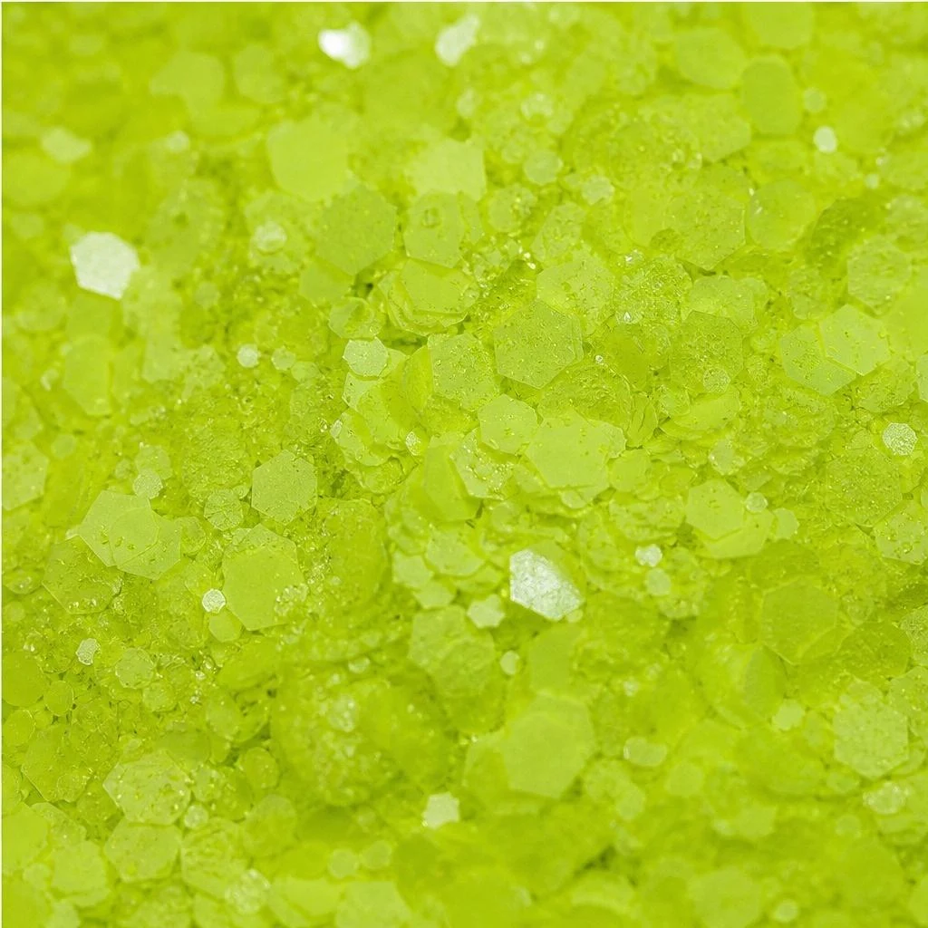 Yellow neon chunky glitter mix