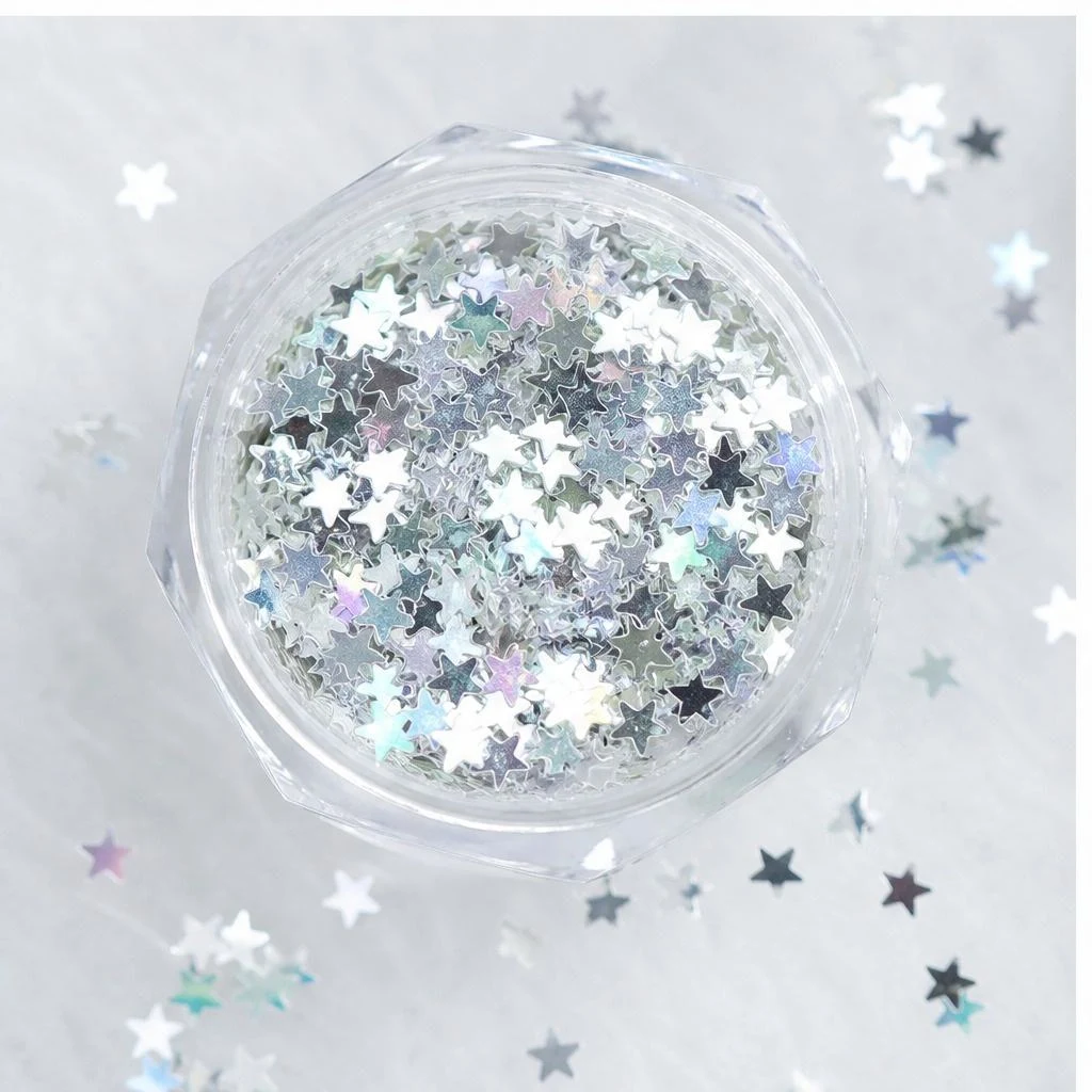 Star, heart & dot sequins