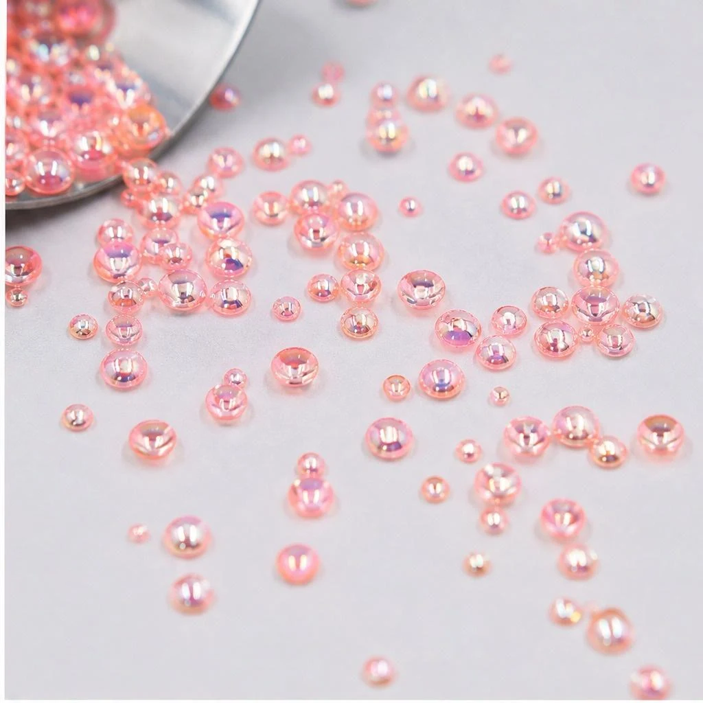 Iridescent bubble glitter