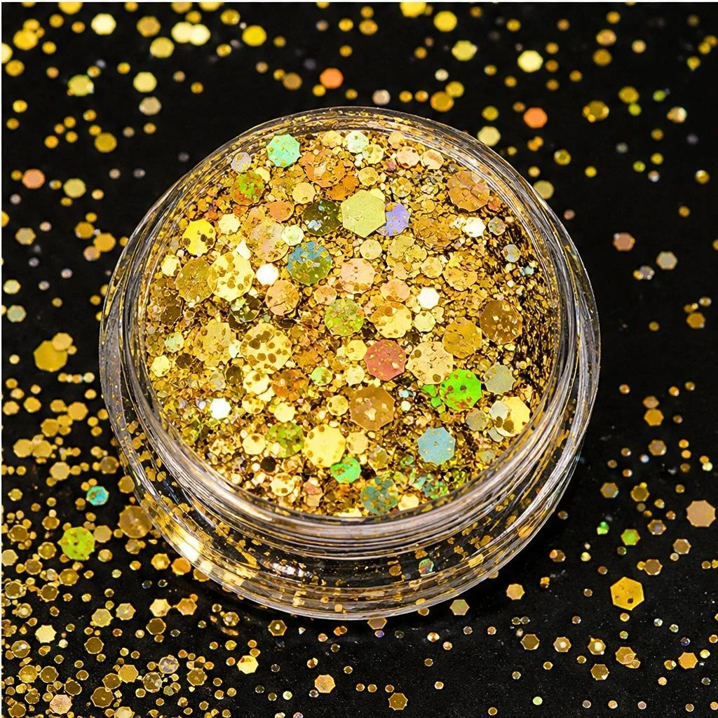 Holographic chunky glitter mix · 1kg bag