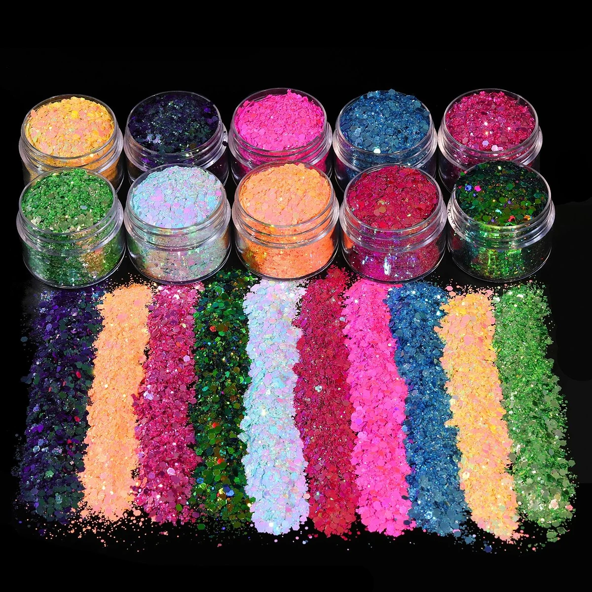 Chunky glitter mix