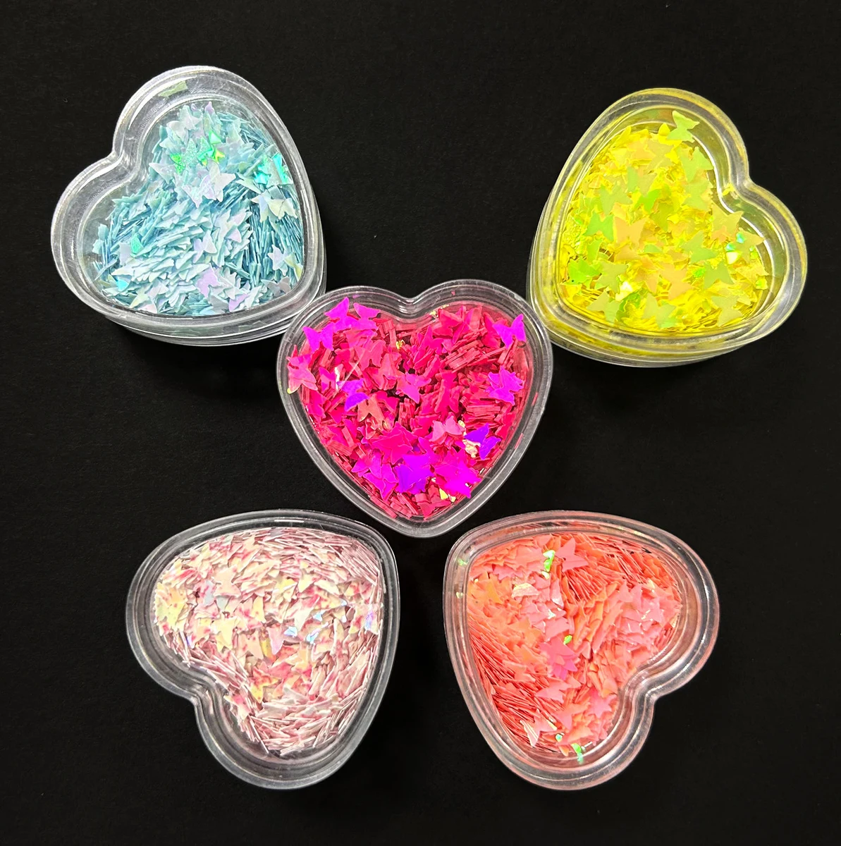 Butterfly glitter