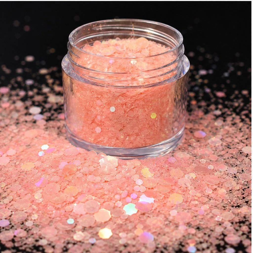Holographic chunky glitter mix