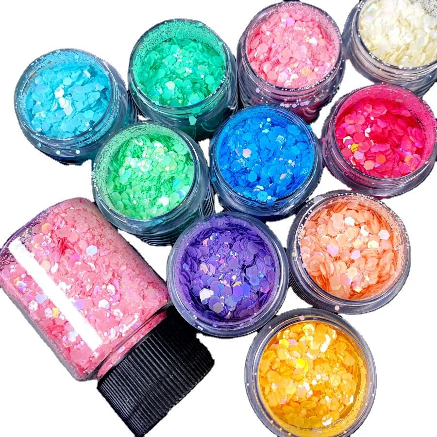 Pink fine glitter