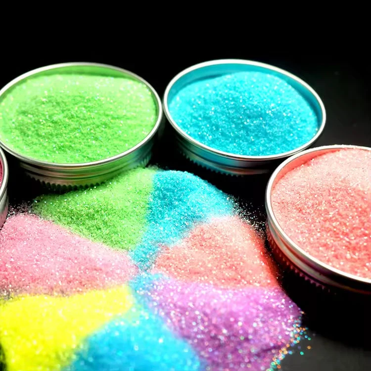 Green glitter