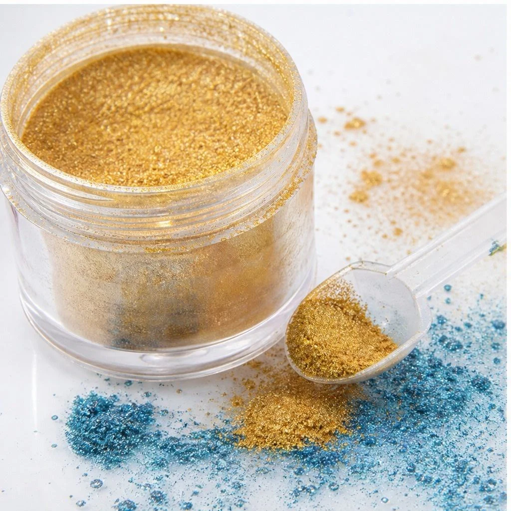 Pearlescent mica pigment