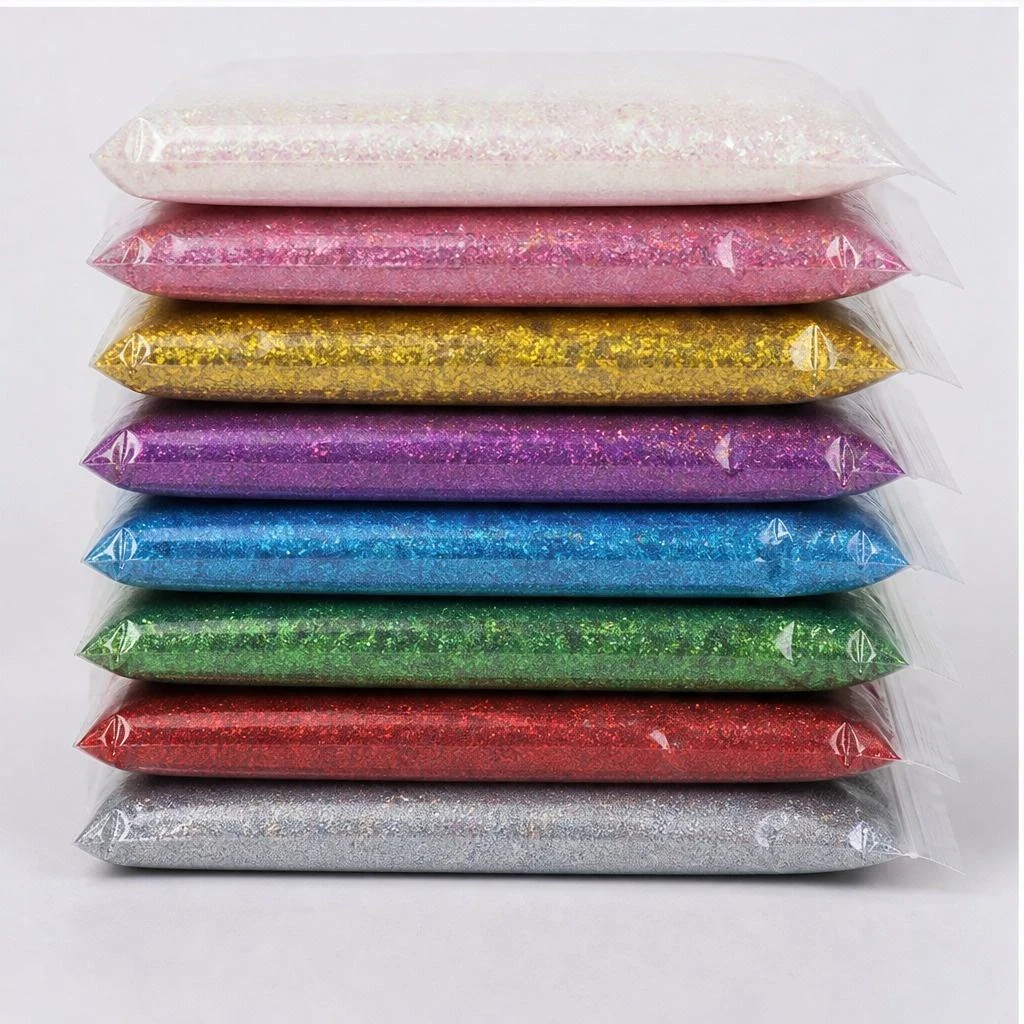 Holographic fine glitter · 1kg / 2oz jar