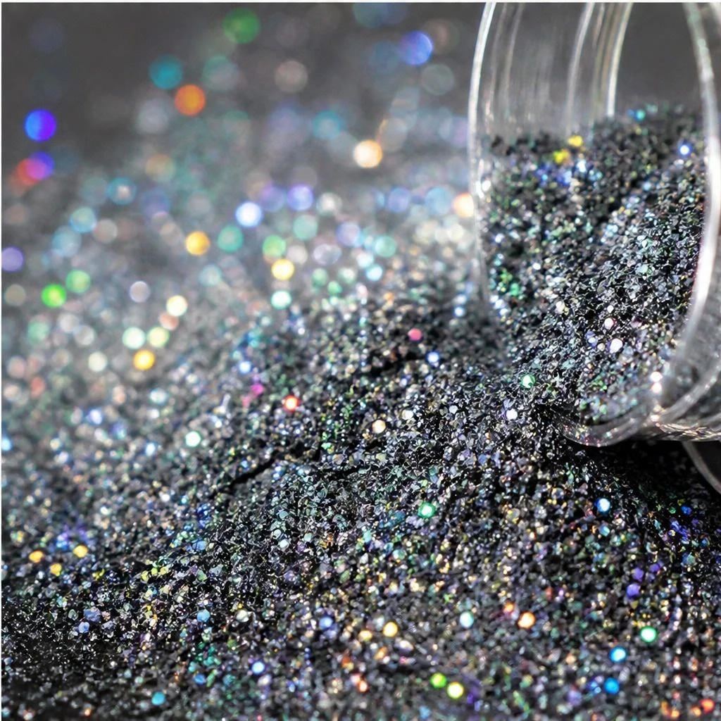 Holographic fine glitter