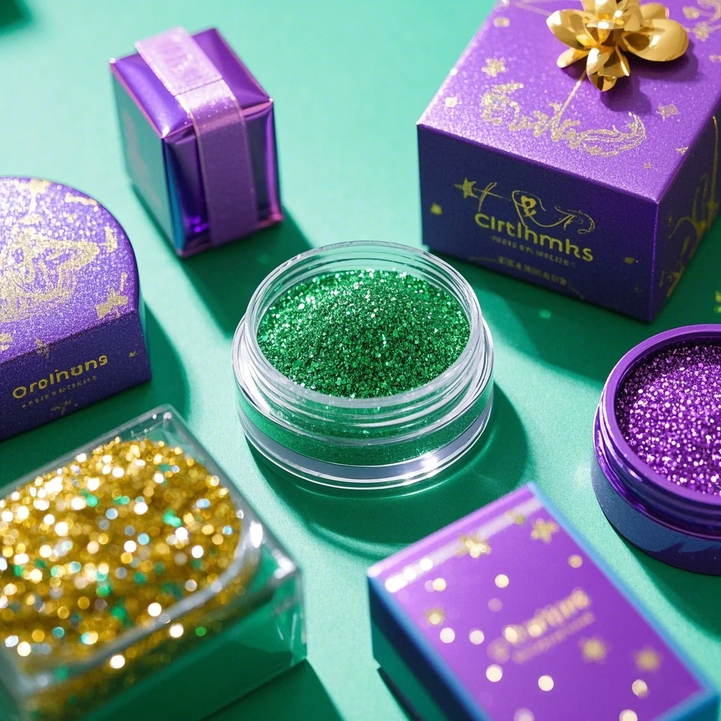 Holographic glitter