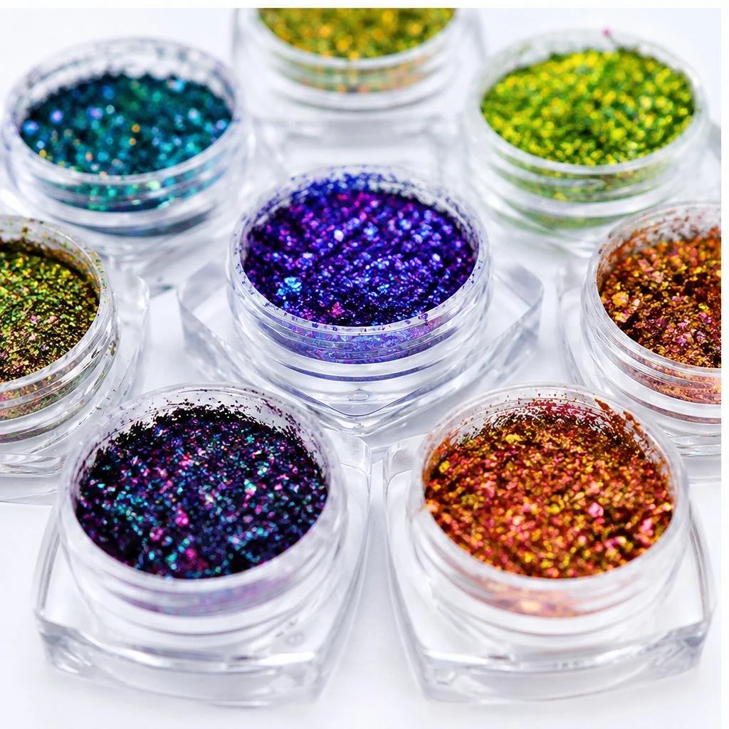 Chameleon chunky glitter mix · 19 colours set