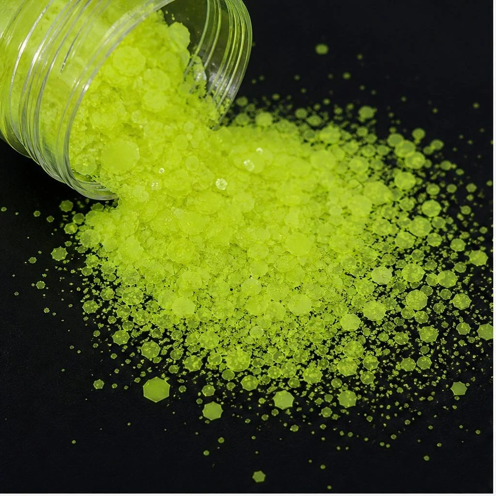 Neon chunky glitter mix