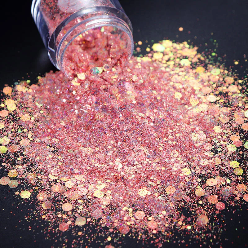 Holographic glitter