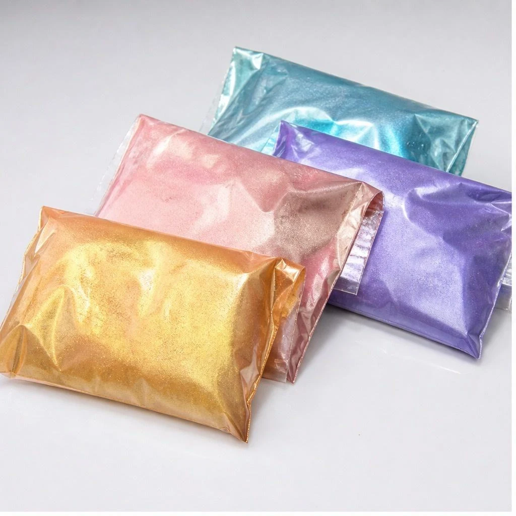 Pearlescent mica pigment
