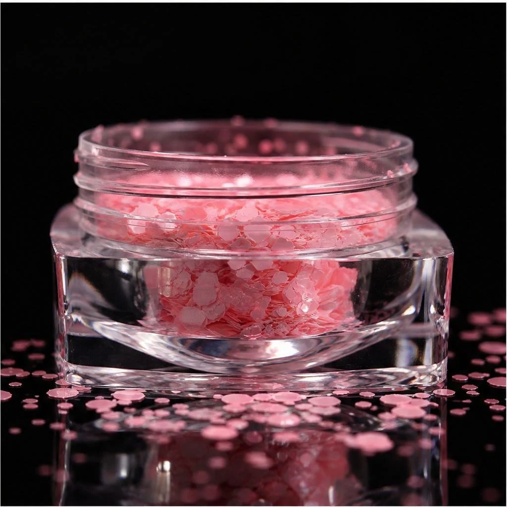 Pink chunky hexagon mix