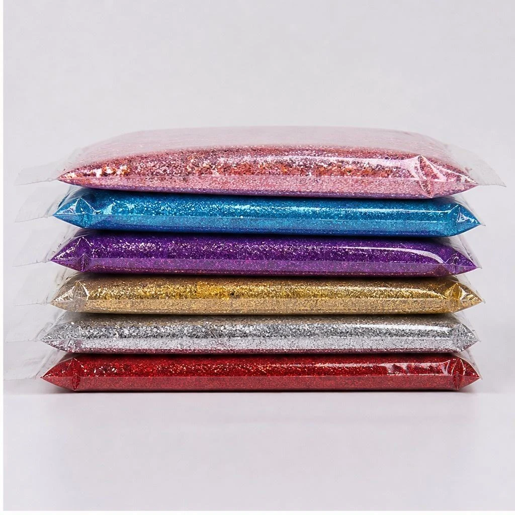 Holographic fine glitter · 2oz shaker jar