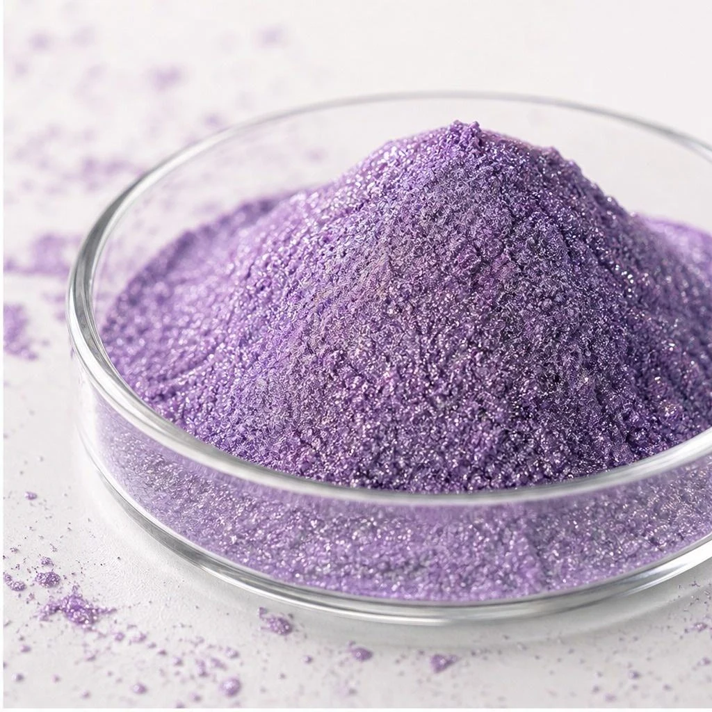 Pearlescent mica pigment