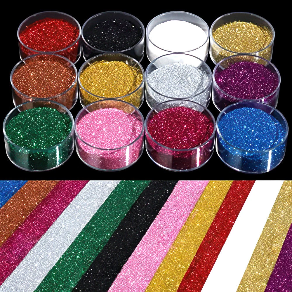 Fine glitter · 12 colours set