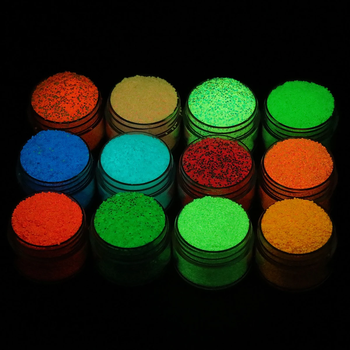 Glow-in-the-dark glitter