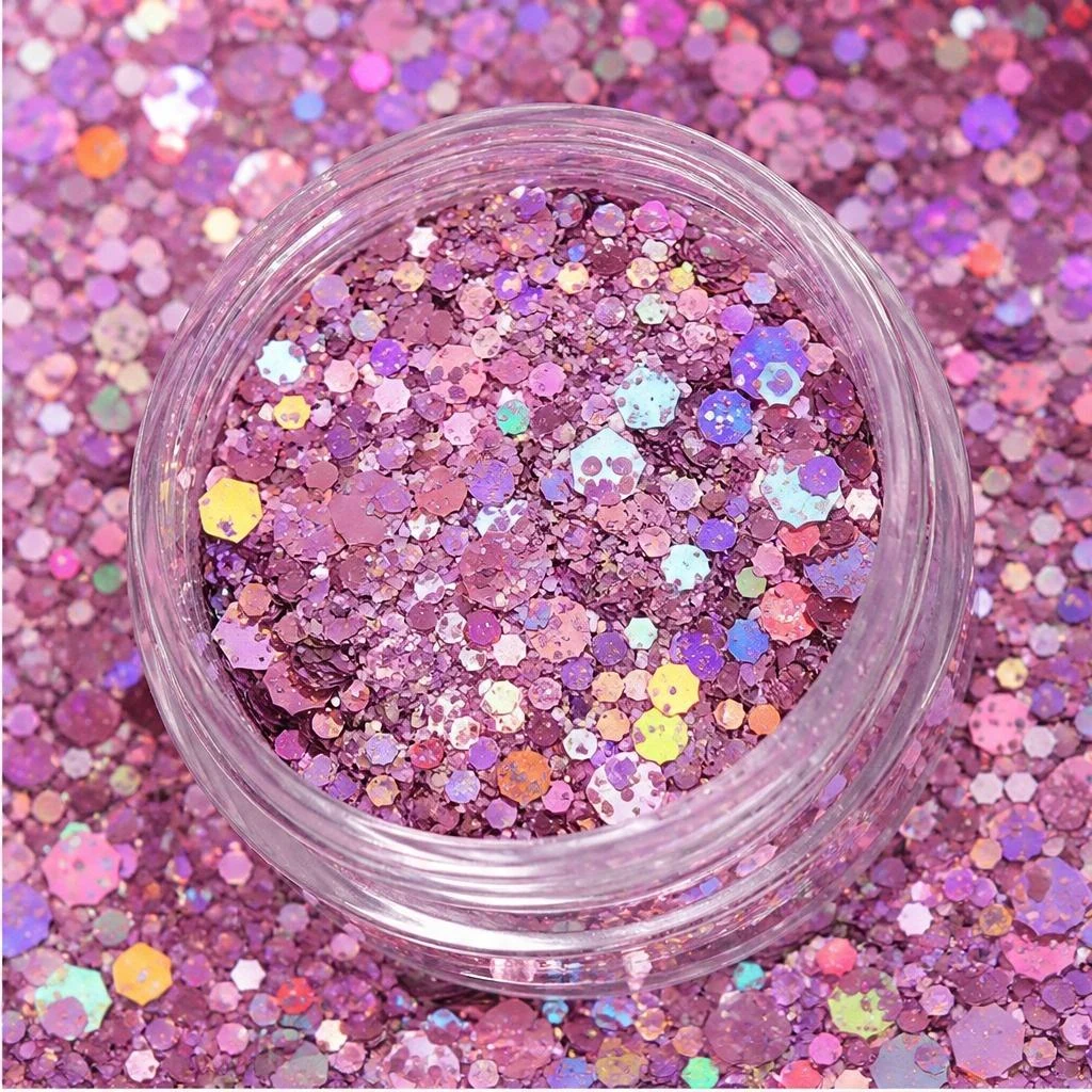 Holographic chunky glitter mix · 1kg bag